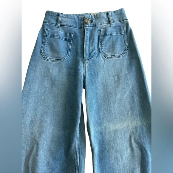 Anthropologie Pilcro & the Letter Press High Waisted Wide Leg Jeans - Picture 6 of 15